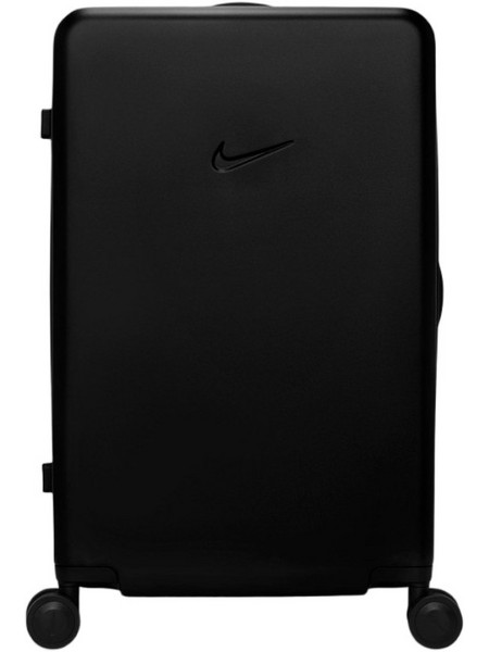 Nike Checked HV8586-010 Βαλίτσα Μεγάλη 74x46x38cm με 4 Ρόδες Μαύρη