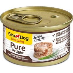 Gimdog Little Darling Pure Delight with Chicken & Beef 85gr