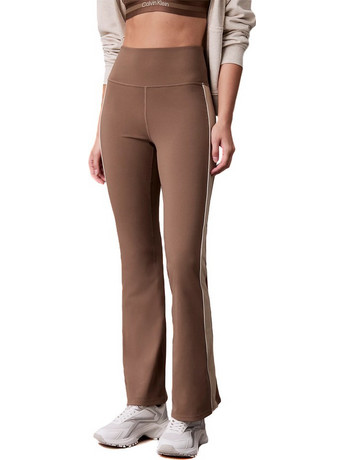 Calvin Klein Γυναικείο Κολάν Μακρύ Ψηλόμεσο Καφέ LVGWF6L671-RMF