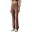 Calvin Klein Γυναικείο Κολάν Μακρύ Ψηλόμεσο Καφέ LVGWF6L671-RMF