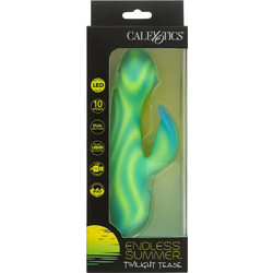 CalExotics Endless Summer Twilight Tease Δονητής Rabbit 18cm Πράσινος