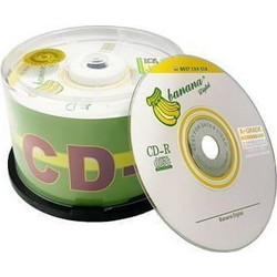 Banana Εγγράψιμα CD-R 700MB Cake Box 50τμχ