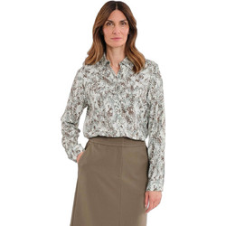 Gerry Weber Μακρυμάνικο Γυναικείο Πουκάμισο Μεταξωτό Πράσινο Mint N71027730038