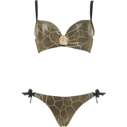 Gsecret Bikini Set με Ενίσχυση Χακί SQ67853-38143