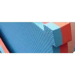 Δάπεδο Tatami Puzzle 100x100x2cm Κόκκινο/Μπλε 091 MDS