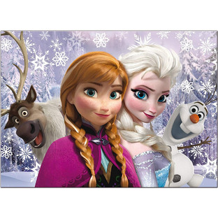 Παιδικό Puzzle Lisciani Giochi Maxi Double Face Disney Frozen 60 Κομμάτια C02G0560076