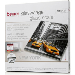 Beurer GS 203 Ηλεκτρονική Ζυγαριά New York