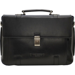 Leather 100 ΔΕΡΜΑΤΙΝΗ ΤΣΑΝΤΑ ΚΩΔΙΚΟΣ: 05-BAG-1112-49 (BLACK-BLUE)