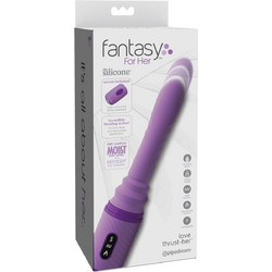 Pipedream Fantasy For Her Love Thrust Her Δονητής 30cm Μωβ