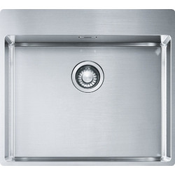Franke Box BXX 210-54 TL Ένθετος Νεροχύτης Inox 57x51cm