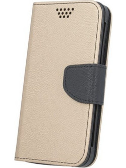 UNIVERSAL ΘΗΚΗ FANCY SILICON 5.5" 87X159 ΧΡΥΣΗ ΜΑΥΡΗ