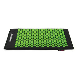 Rea Acupressure Mat Στρώμα Γιόγκα 72x43cm - Μαύρο/Λαχανί