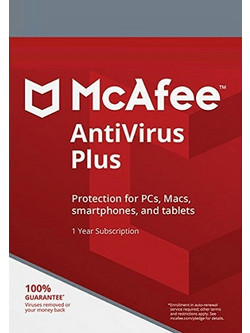 McAfee Antivirus Plus (5 Devices / 1 Year)
