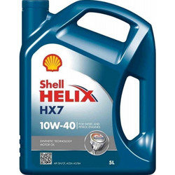 Shell Helix HX7 Λάδι Αυτοκινήτου 10W-40 5lt