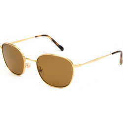Vogue VO4173S 280/83 Γυναικεία Γυαλιά Ηλίου Τετράγωνα Μεταλλικά Χρυσά με Καφέ Φακό