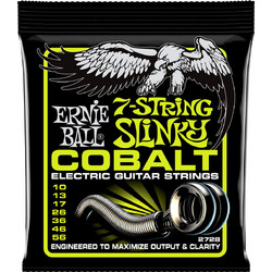 Ernie Ball 2728 Σετ 7 Χορδές Ηλεκτρικής Κιθάρας Cobalt 10-56" Normal Tension