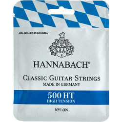 Hannabach 500 HT Student Σετ Χορδές Κλασικής Κιθάρας Nylon Hard Tension