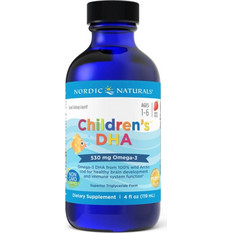 Nordic Naturals Children's DHA Ιχθυέλαιο για Παιδιά 530mg Φράουλα 119ml