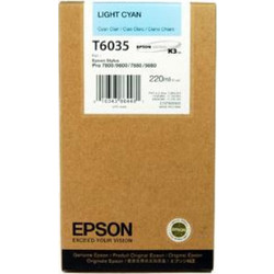 Epson T6035 Light Cyan Μελάνι Εκτυπωτή Inkjet C13T603500
