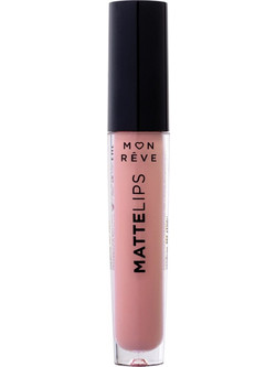 Mon Reve Matte Lips 02 Long Lasting Liquid Κραγιόν 4ml