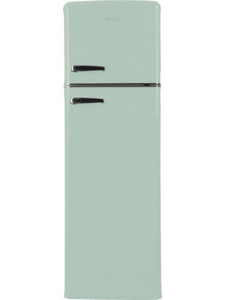 Morris MRS-31242LG Retro Δίπορτο Ψυγείο 246lt Υ166.5xΠ55xΒ61.5cm Πράσινο