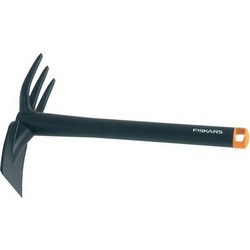 Fiskars Σκαλιστήρι/τσάπα Solid Μαύρο
