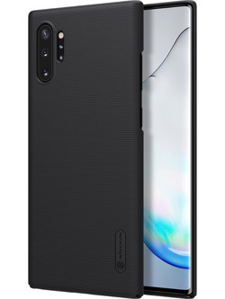 Θήκη Samsung Galaxy Note 10 Plus NiLLkin Super Frosted Shield Series Πλάτη από σκληρό πλαστικό μαύρο