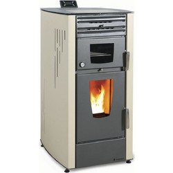 Thermiki Massina Aero Oven 12 Σόμπα Pellet Αερόθερμη με Φούρνο 12kW