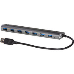 I-tec U3HUB778 USB Hub 3.0 USB-A με 7 Θύρες USB-A & Εξωτερική Παροχή Ρεύματος