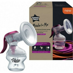 Tommee Tippee Closer To Nature Μονό Χειροκίνητο Θήλαστρο Χωρίς BPA Purple 150ml