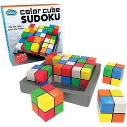 Think Fun Color Cube Sudoku Επιτραπέζιο Παιχνίδι για Παιδιά 8+ Ετών για 1 Παίκτη