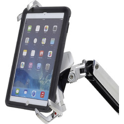 Ergotron Lockable Βάση Tablet με Βραχίονα έως 13" Silver