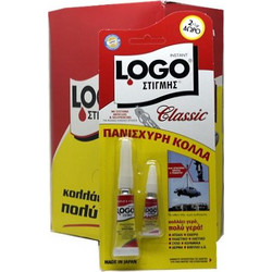 LOGO ΣΤΙΓΜΗΣ 2+1gr CLASSIC ΚΟΛΛΑ (κουτί των 15)