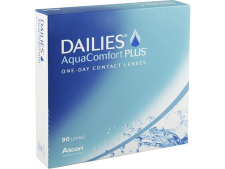 Alcon & Ciba Vision Dailies AquaComfort Plus Ημερήσιοι Φακοί Επαφής Υδρογέλης 90τμχ