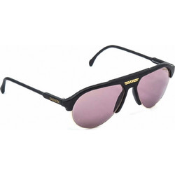 Carrera 5433 90/59 Ανδρικά Γυαλιά Ηλίου Aviator Μεταλλικά Μαύρα με Ροζ Polarized Φακό