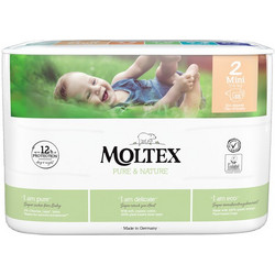 Moltex Pure & Nature Πάνες No2 3-6kg 38τμχ