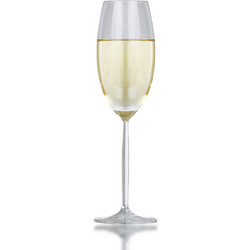 SP Tableware Σετ Ποτήρια Σαμπάνιας Γυάλινα Κολωνάτα Diva 6τμχ 10014007