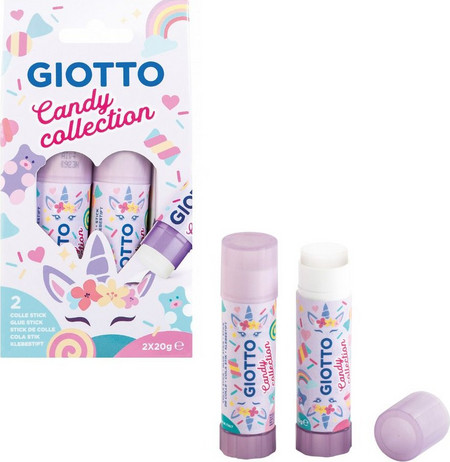 Giotto Κόλλες Stick Candy Σετ 2 Τεμάχια (000546700)