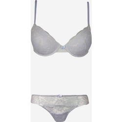 Σετ σουτιέν Push-Up και Brazil Norddiva 8009-Γαλάζιο