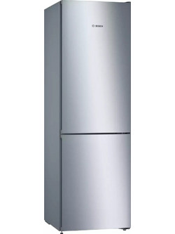 Bosch KGN36VLED Ψυγειοκαταψύκτης 326lt Full No Frost Υ186xΠ60xΒ66cm Inox