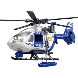 Blue Toys Αστυνομικό Ελικόπτερο με Διάσωσης