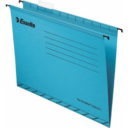 Κρεμαστά φάκελα Esselte 9033 F/C 412x240 mm μπλε
