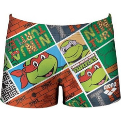 Arena Ninja Turtles Αθλητικό Παιδικό Μαγιό Boxer για Αγόρι Πράσινο 001171-100