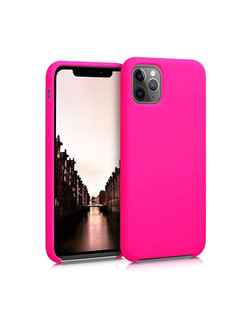 Θήκη Σιλικόνης Matt Για Iphone 12 Pro max Φούξια