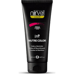 Nirvel Nutre Color Φράουλα Χρωμομάσκα Μαλλιών 200ml