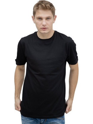 The real brand 06-430 t-shirt black