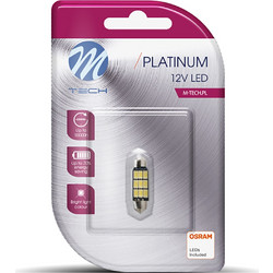 M-tech C5W Platinum LED 12V 3,2W 42mm 1τμχ