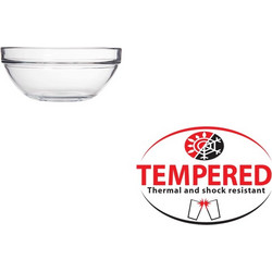 Γυάλινο μπωλ Tempered Φ6cm CoK Spain ΣΕΤ 12 ΤΕΜΑΧΙΩΝ c373527
