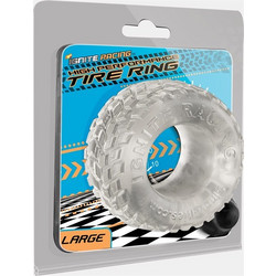 Oxballs High Performance Tire Ring Large 4cm Ελαστικό Δαχτυλίδι Πέους 4cm Διαφανές