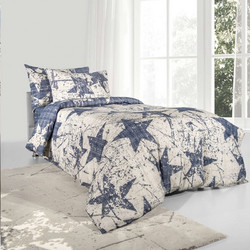Saint Clair Σετ Παιδικά Σεντόνια Μονά Βαμβακερά Galaxy 160x260